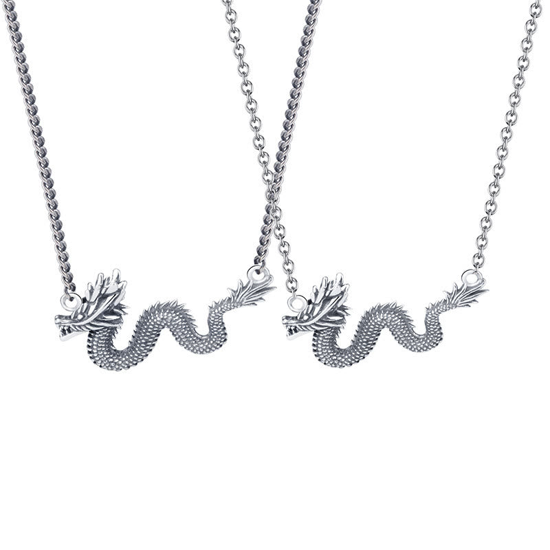 ❗❗❗A Flash Sale- Buddha Stones 925 Sterling Silver Year Of The Dragon Auspicious Dragon Protection Chain Necklace Pendant - image 9