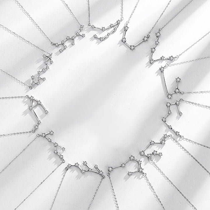 925 Sterling Silver 12 Constellations of the Zodiac Astrology Blessing Necklace Pendant (Extra 30% Off | USE CODE: FS30) - image 28