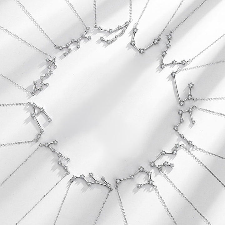 925 Sterling Silver 12 Constellations of the Zodiac Astrology Blessing Necklace Pendant (Extra 30% Off | USE CODE: FS30) - image 14