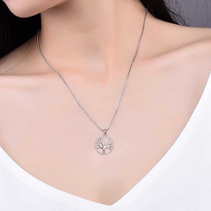 The Tree of Life 925 Sterling Silver Creation Necklace Pendant - image 3