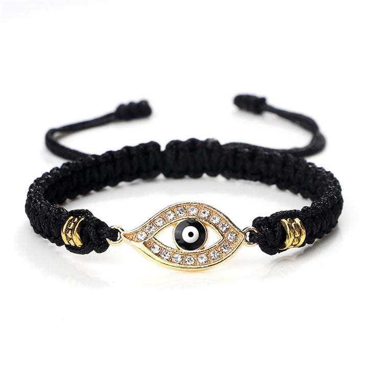 Buddha Stones Evil Eye Keep Away Evil Spirits String Bracelet