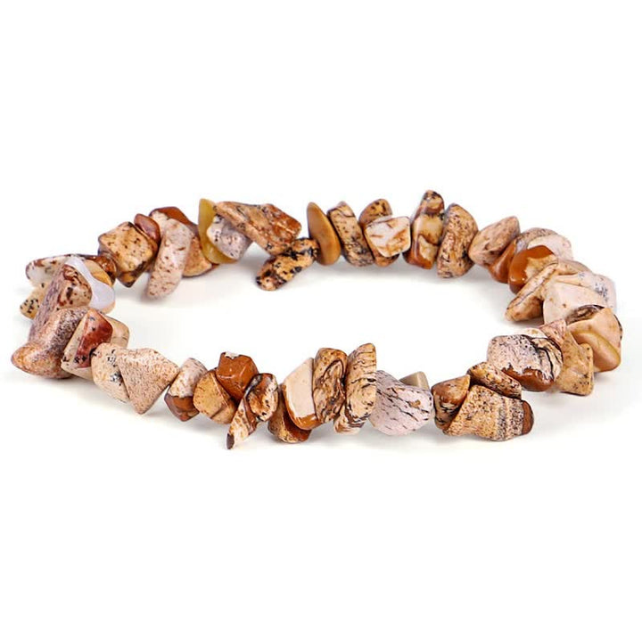 Buddha Stones Amethyst Lazurite Lapis Lazuli Various Crystal Stone Healing Positive Bracelet - image 7