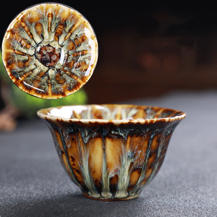 Colorful Ceramic Teacup Home Office Tea Cups - image 48