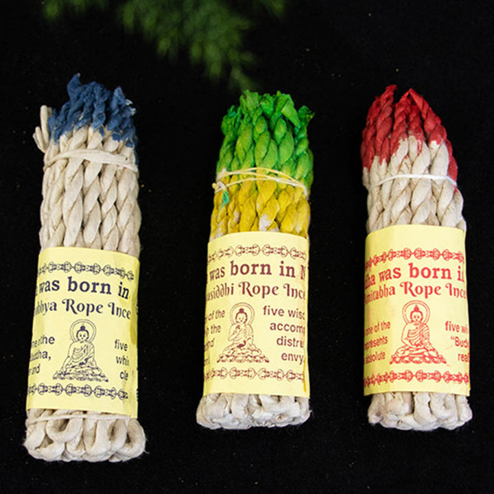 Nepal Rope Incense Purify Healing Meditation Incense