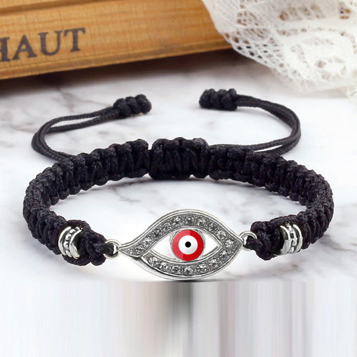 Buddha Stones Evil Eye Keep Away Evil Spirits String Bracelet