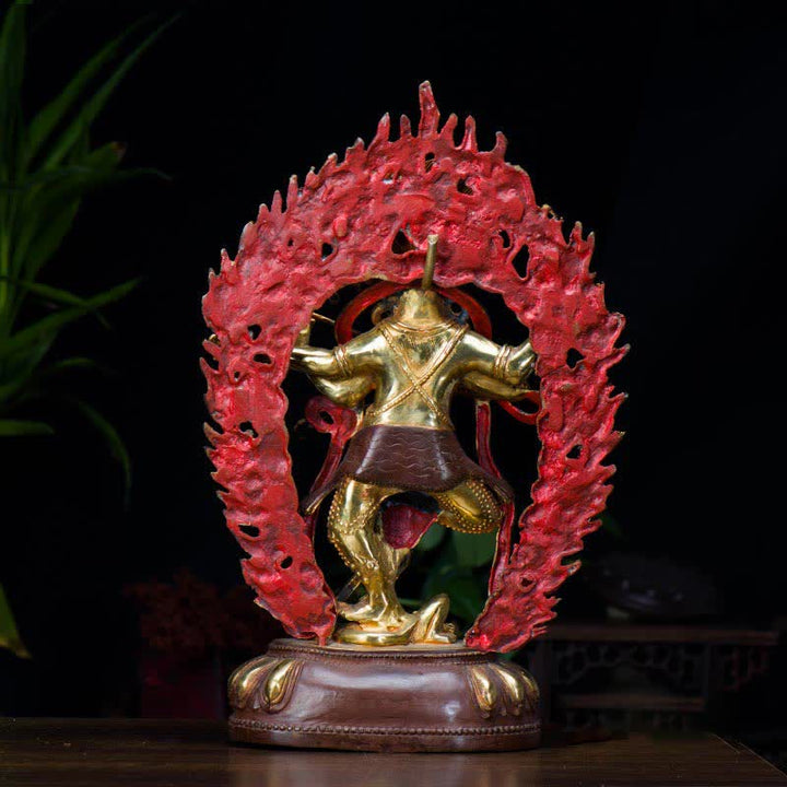 Kurukulla Buddha Figurine Serenity Copper Statue Home Decoration - image 4