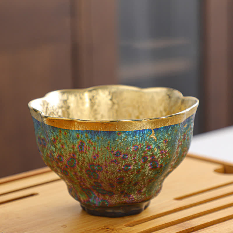 Colorful Ceramic Teacup Tea Cups - image 8