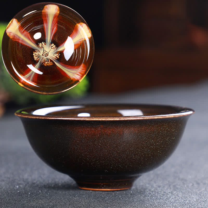 Colorful Ceramic Teacup Home Office Tea Cups - image 7