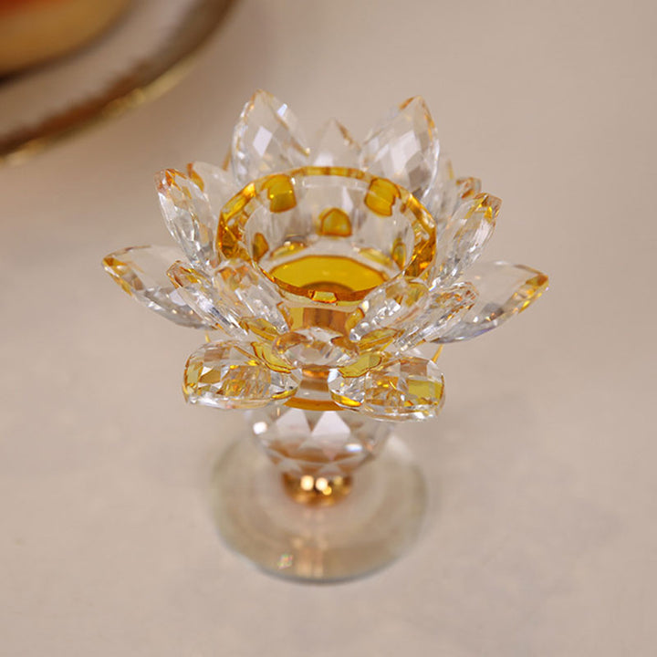 Tibetan Lotus Candlestick Ornament - image 12