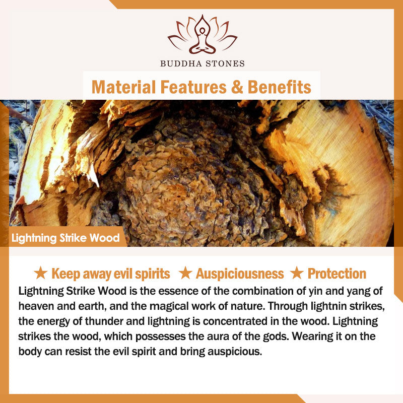 Buddha Stones Lightning Strike Wood Bodhi Seed Cat Paw Claw Auspiciousness Protection Tassel Bracelet - image 12