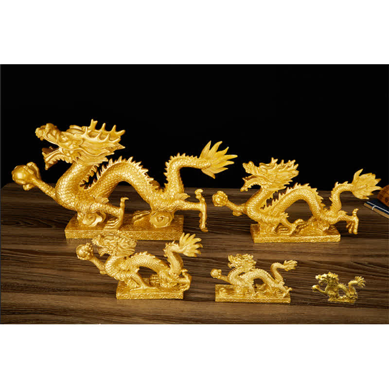 Buddha Stones Feng Shui Dragon Auspicious Cloud Wealth Luck Decoration - image 9