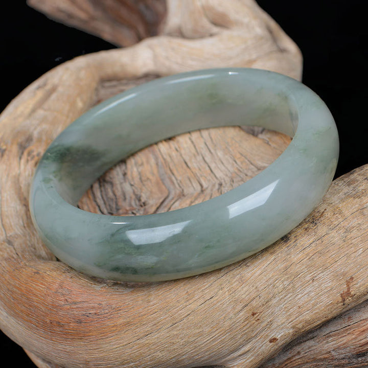 Natural Jade Luck Healing Bangle Bracelet - image 5