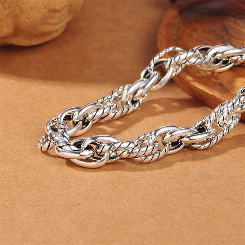 925 Sterling Silver Dragon Luck Protection Bracelet - image 3