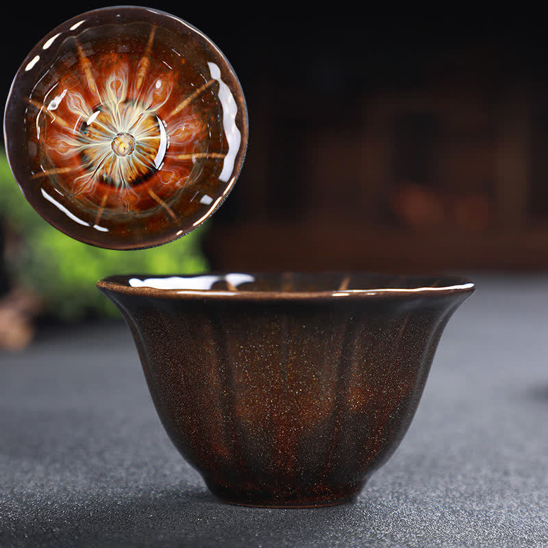 Colorful Ceramic Teacup Home Office Tea Cups - image 46