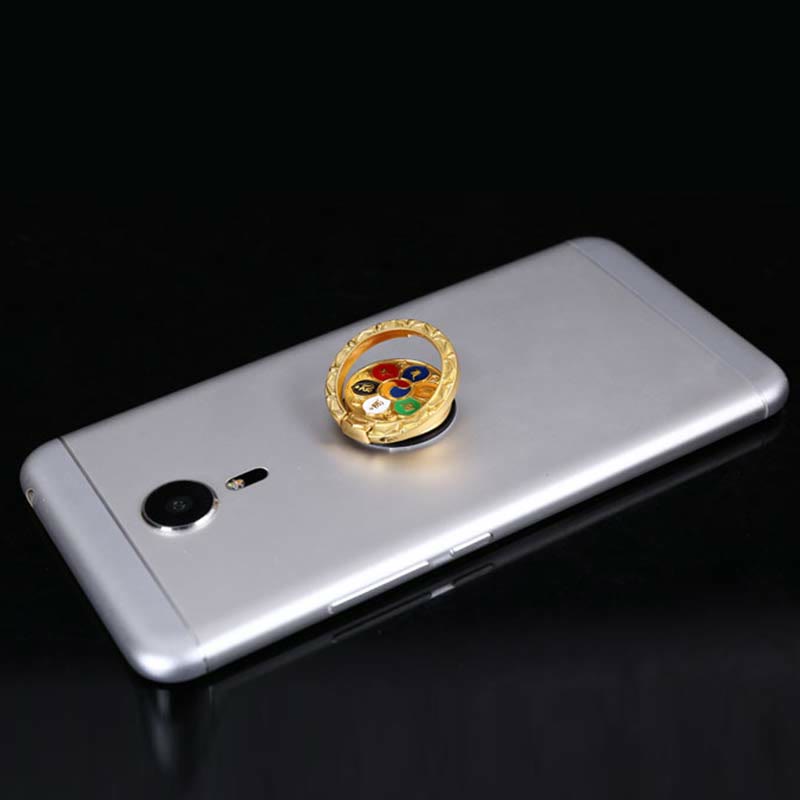 Tibetan Om Mani Padme Hum Peace Phone Ring Bracket Universal Phone Holder Decorations - image 11