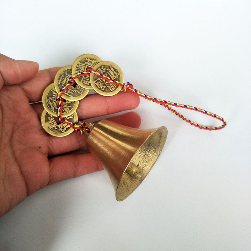 Feng Shui Bell Wealth Success Luck Decoration - image 4
