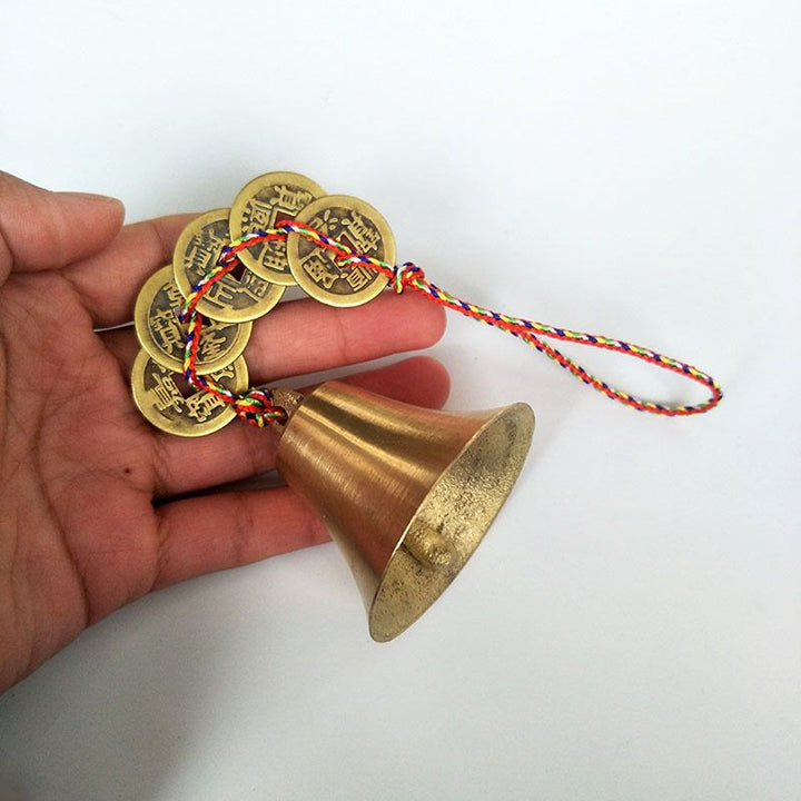 Feng Shui Bell Wealth Success Luck Decoration - image 4