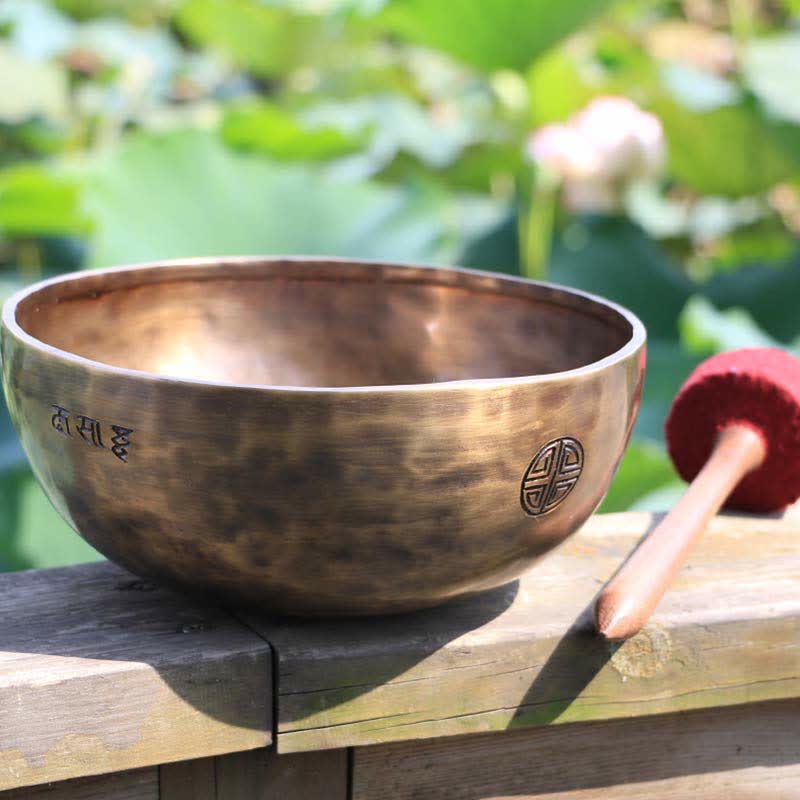Lunar Rainbow Full Moon Singing Bowl Handcrafted for Healing and Meditation Positive Energy Sound Bowl Set - image 9