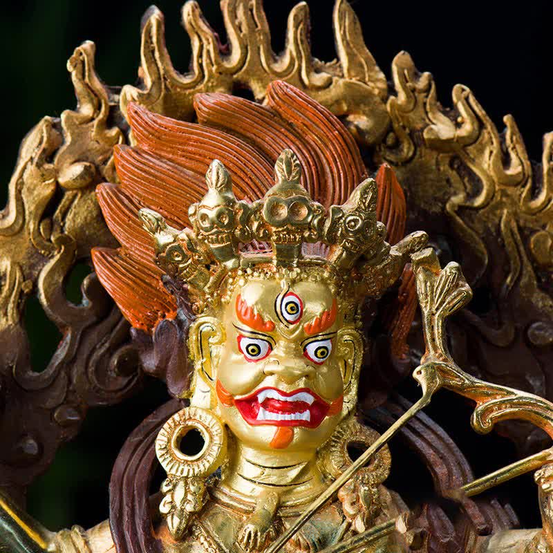 Kurukulla Buddha Figurine Serenity Copper Statue Home Decoration - image 5