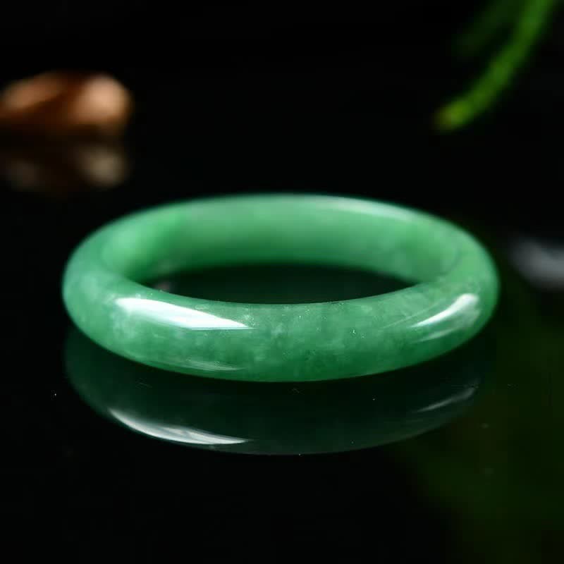 Buddha Stones Jade Healing Abundance Protection Bracelet Bangle - image 6