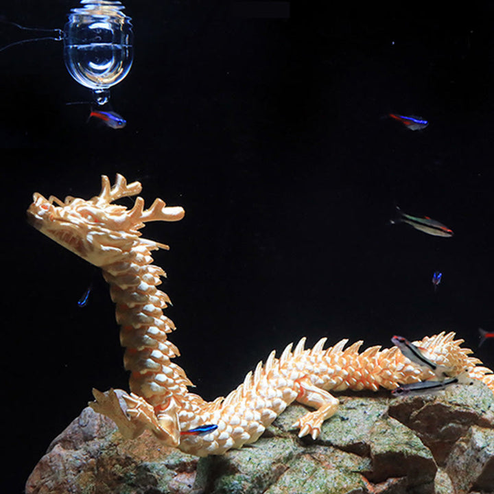 Feng Shui Dragon Luminous 3D Printed Dragon Luck Success Home Decoration - image 4