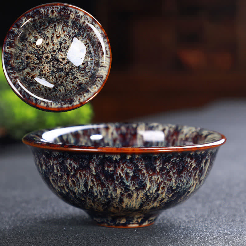 Colorful Ceramic Teacup Home Office Tea Cups - image 14