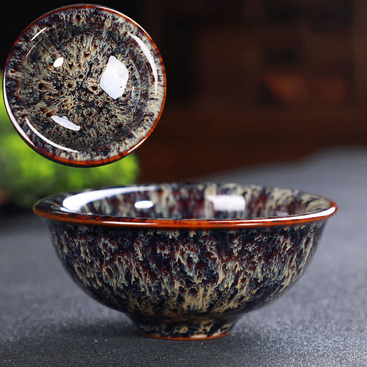 Colorful Ceramic Teacup Home Office Tea Cups - image 14