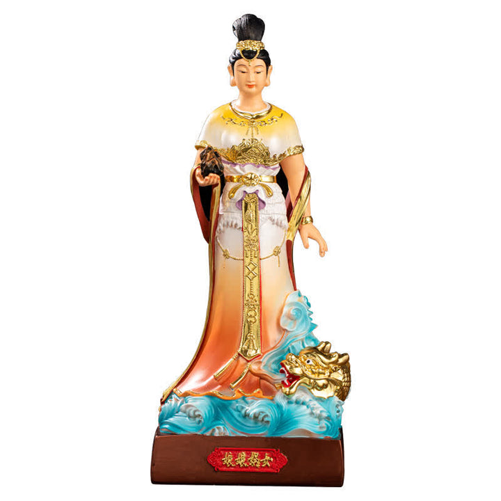 Bodhisattva Nuwa Protection Resin Statue Home Decoration - image 8
