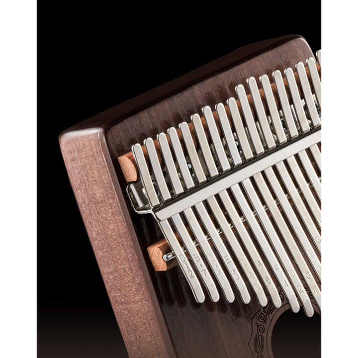 Kalimba 17 Keys Thumb Piano Mahogany Wood Acacia Walnut Portable Finger Piano