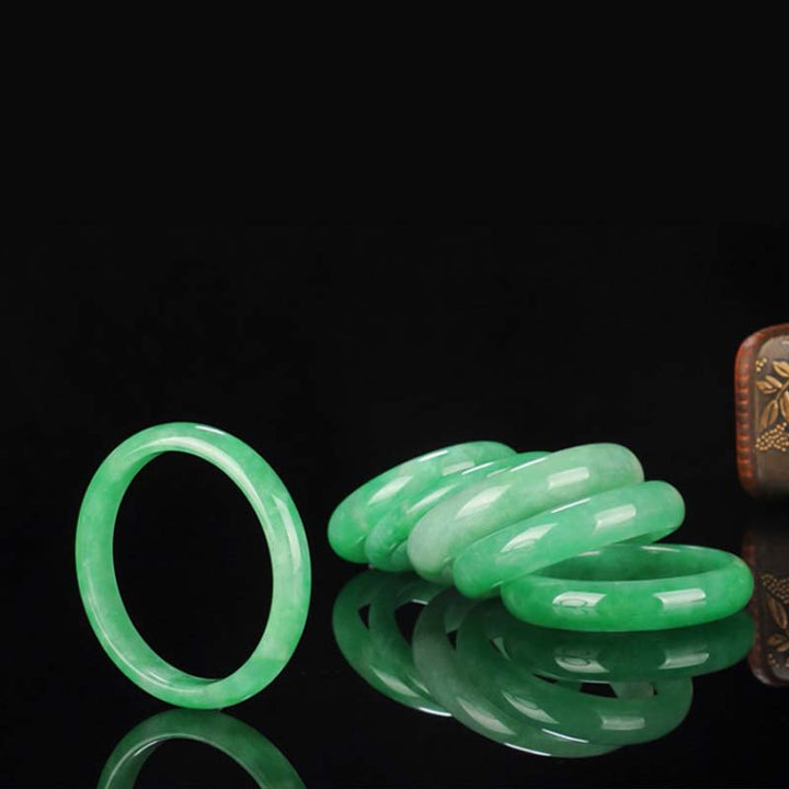 Buddha Stones Jade Healing Abundance Protection Bracelet Bangle - image 9