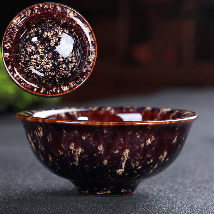 Colorful Ceramic Teacup Home Office Tea Cups - image 22