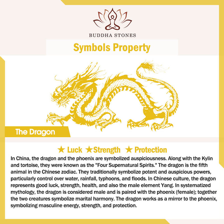 White Crystal Dragon Lotus Blessing Decoration - image 7