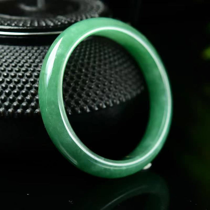 Buddha Stones Jade Healing Abundance Protection Bracelet Bangle - image 3