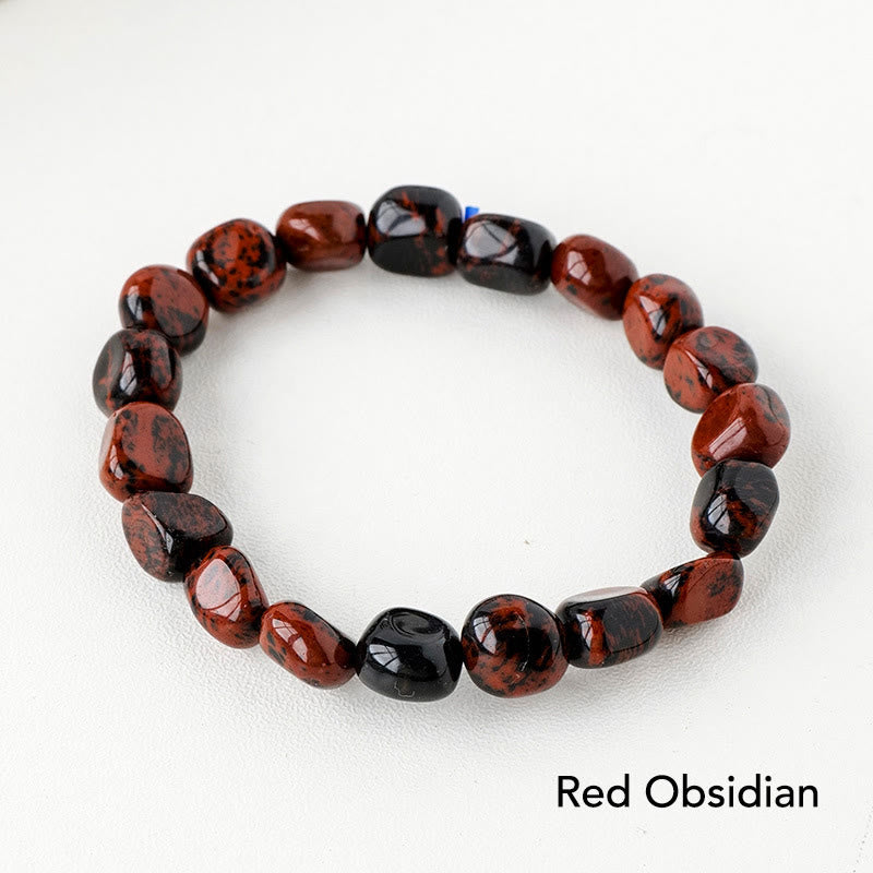 Natural Irregular Shape Crystal Stone Spiritual Awareness Bracelet