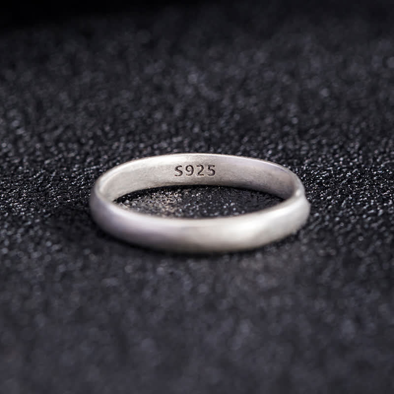 925 Sterling Silver Lotus Flower Enlightenment Ring - image 7