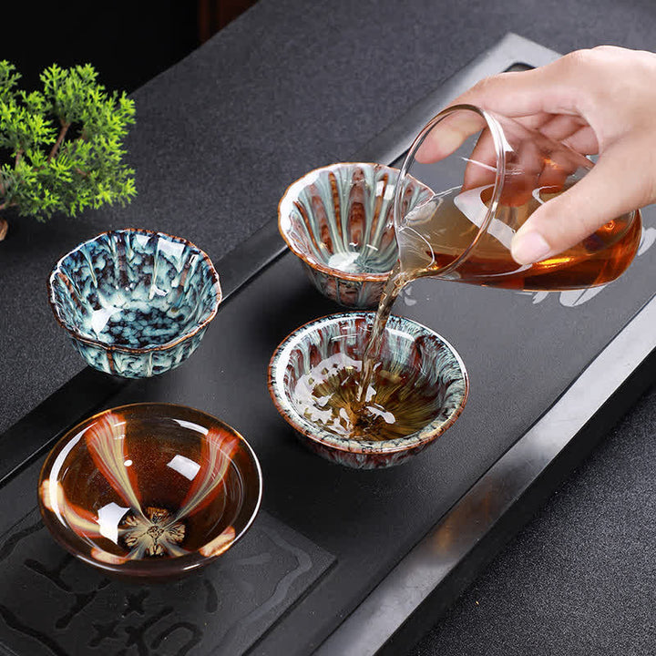 Colorful Ceramic Teacup Home Office Tea Cups - image 1