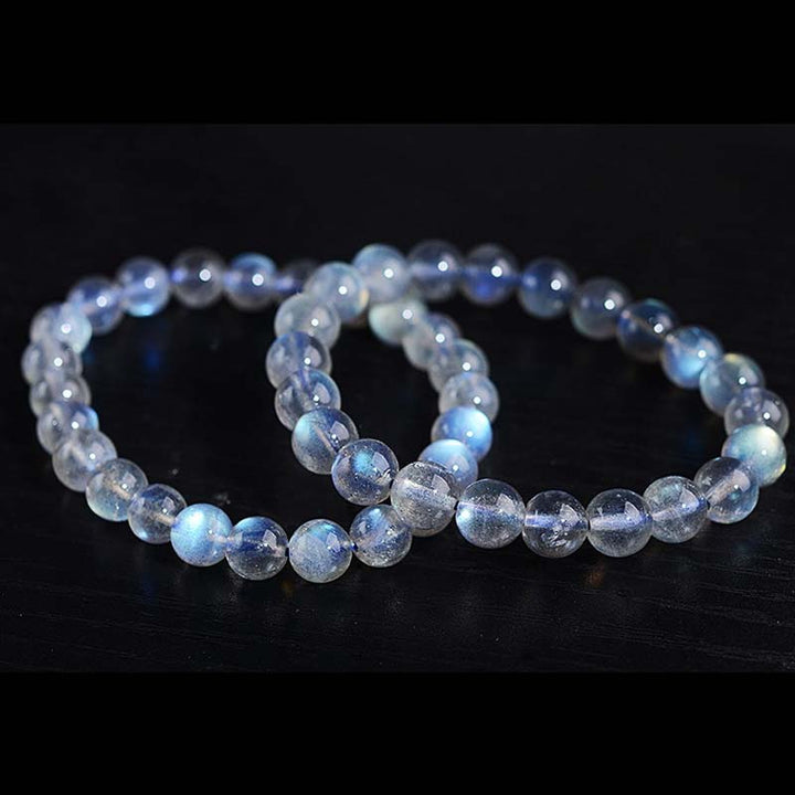 Buddha Stones Natural Moonstone Healing Beads Bracelet - image 8