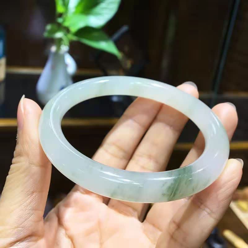 Jade Abundance Luck Blessing Bracelet Bangle - image 4