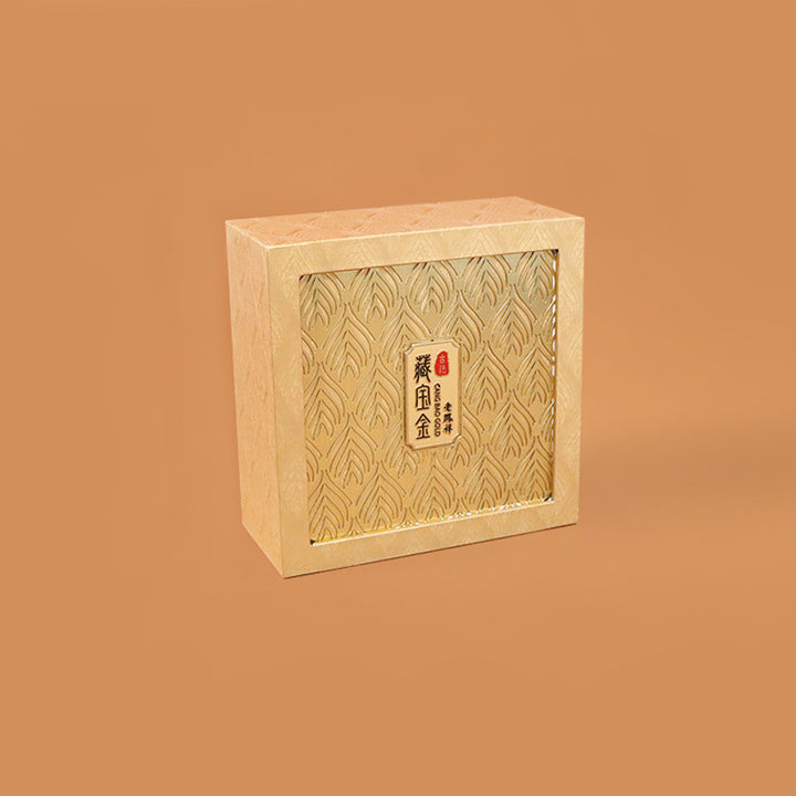 Retro Jewelry Storage Feather Pattern Box Gift Box - image 10