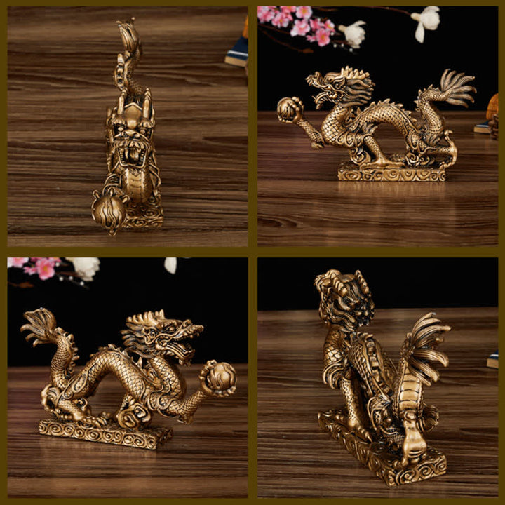 Buddha Stones Feng Shui Dragon Auspicious Cloud Wealth Luck Decoration - image 18