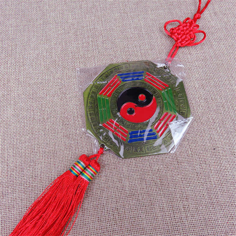 Feng Shui Bagua Map Chinese Knotting Harmony Energy Map Mirror - image 19