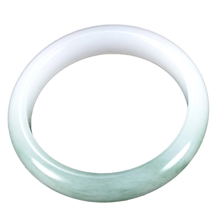 Natural Jade Luck Healing Bangle Bracelet - image 9