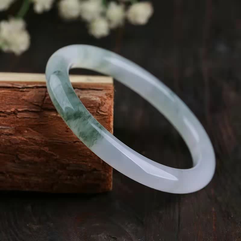 Jade Abundance Luck Blessing Bracelet Bangle - image 2