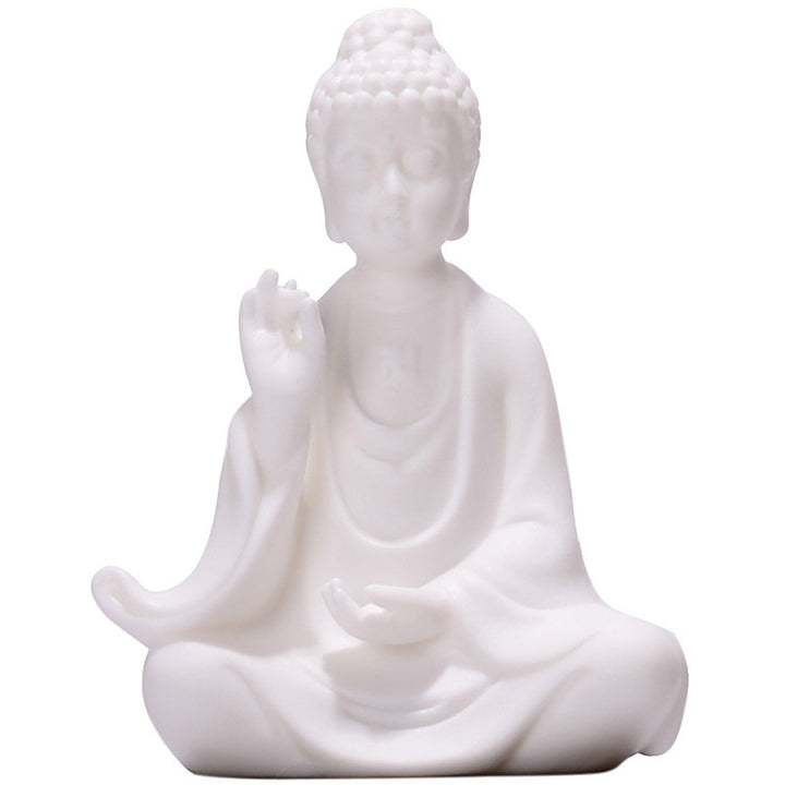 Buddha Avalokitesvara Ksitigarbha Bodhisattva Blessing Ceramic LED Decoration - image 4