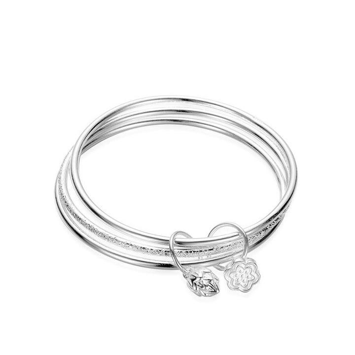 Buddha Stones Lotus Flower Pod White Copper New Beginning Bracelet Bangle - image 5