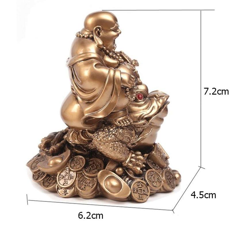 FengShui Maitreya Toad Ornament Decoration - image 2