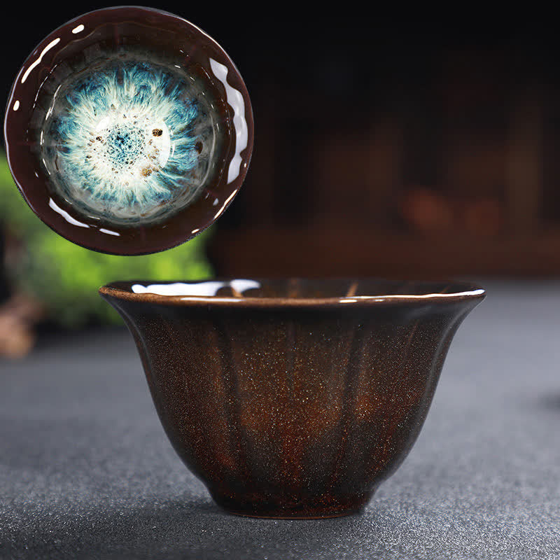 Colorful Ceramic Teacup Home Office Tea Cups - image 47