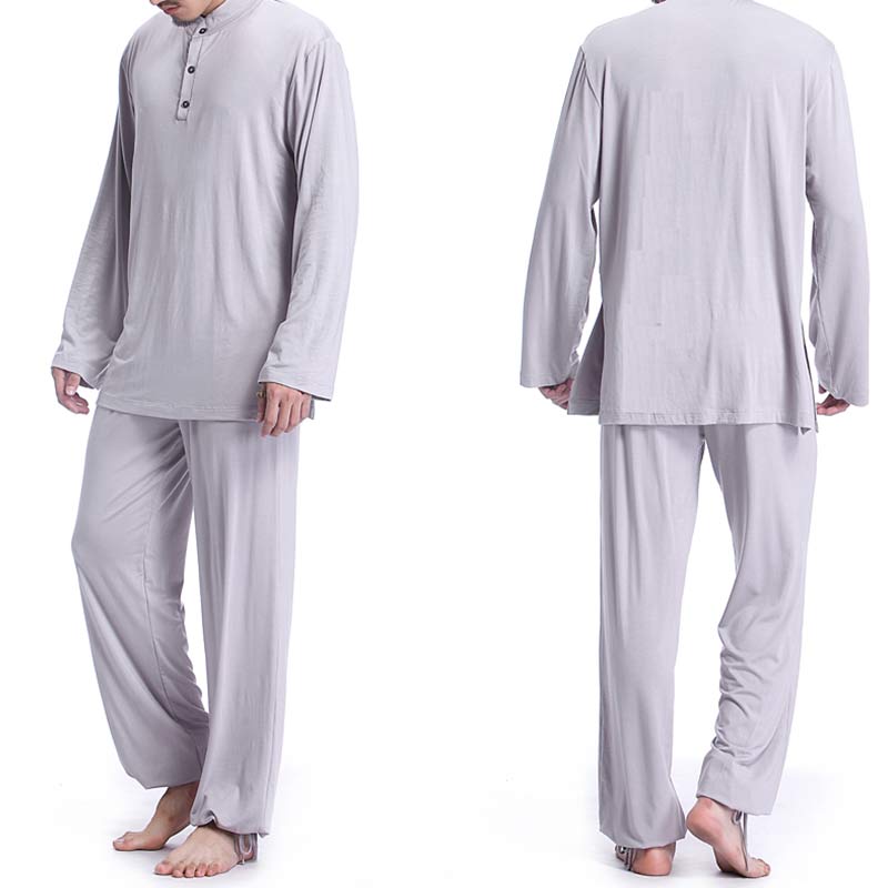 Meditation Prayer Spiritual Zen Tai Chi Practice Yoga Clothing Men's Set