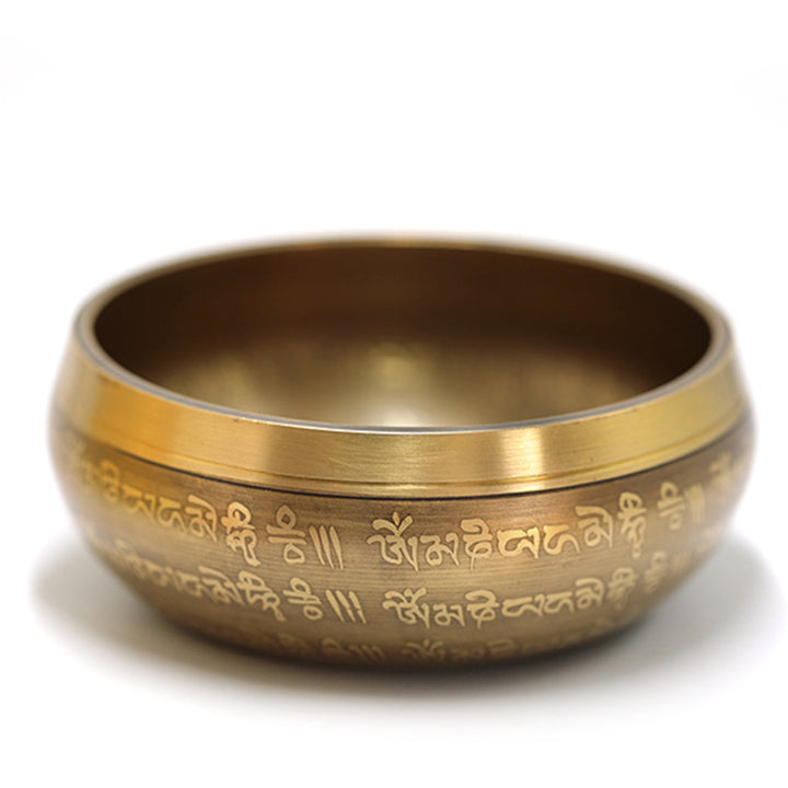 Tibetan Sound Bowl Handcrafted for Yoga Mindfulness and Meditation Singing Bowl Set - image 3