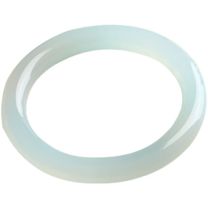 Natural Aquamarine Blessing Serenity Bangle Bracelet - image 7